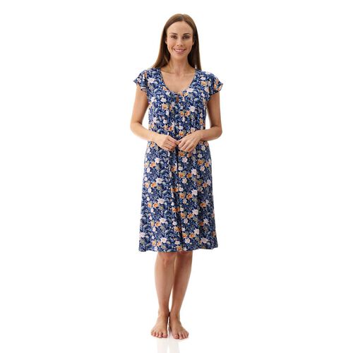 Givoni Sandra Flutter Sleeve Short Nightie